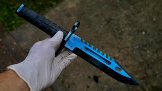 Making an M9 Bayonet  Blue Gem [upl. by Marin941]