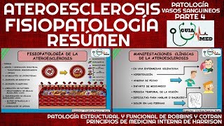 ATEROESCLEROSIS FISIOPATOLOGÍA RESÚMEN  GuiaMed [upl. by Annairt140]