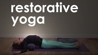 Restorative Yoga for Deep Healing and Relaxation  45 minute selfCare Practice [upl. by Hunley]