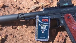 CCI SUPRESSOR AMMO REVIEW [upl. by Rihsab]