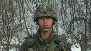 LIFE AS A SOUTH KOREAN BORDER GUARD  BBC NEWS [upl. by Eanod]