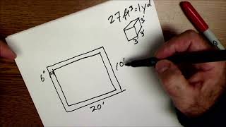 How To Order Concrete Calculating Volume [upl. by Tneicniv]