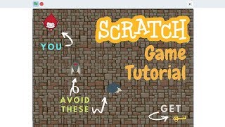 Scratch 30 Game Tutorial Build an obstacle avoiding game [upl. by Southworth]