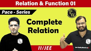 Relation and Function 01  Complete Relation for Class 11  IIT JEE [upl. by Surtimed]