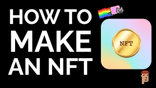 How to Make and Sell an NFT Crypto Art Tutorial [upl. by Atilegna]