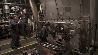 SS Red Oak Victory Light Off  Boilers Lit for First Time in 50 Years [upl. by Luhar700]