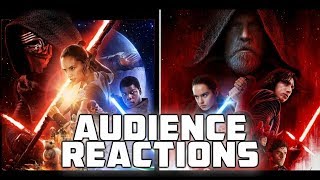 STAR WARS DOUBLE FEATURE Audience Reactions  2015  2017 [upl. by Eitsirc]