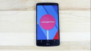 CyanogenMod 121 CM121 Android 511 FULL REVIEW [upl. by Cairistiona]