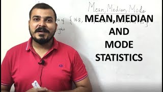 STATISTICS Mean Median And Mode Explained Easily [upl. by Kablesh631]