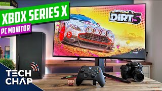 Xbox Series X on a PC Monitor TESTED 1440p 4K 120hz HDMI 21  The Tech Chap [upl. by Raseda]