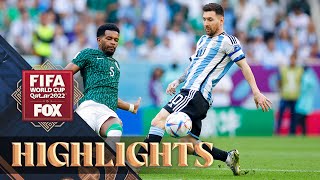 Argentina vs Saudi Arabia Highlights  2022 FIFA World Cup [upl. by Soren138]