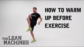 How to warm up before exercise [upl. by Carolynne]