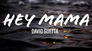 David Guetta  Hey mama ft NickiMinaj BebeRexha  Lyrics  cutenetworks [upl. by Sutsugua]