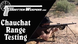 8mm M1915 Chauchat Fixing and Range Testing [upl. by Annawek]