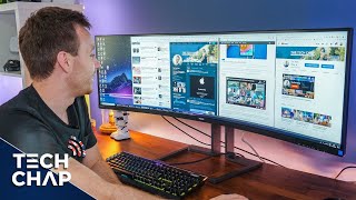 Is Super Ultrawide Too Wide Philips 499P9H Full Review  The Tech Chap [upl. by Sivaj]