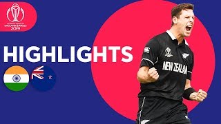 India Stunned By Boult amp Henry  India vs New Zealand  Highlights  ICC Cricket World Cup 2019 [upl. by Campball]