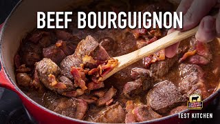 How to Make Beef Bourguignon  Best French Stew Recipe [upl. by Esinert706]