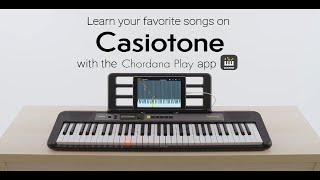 Chordana Play app Tutorial Video  CASIO [upl. by Jamesy905]