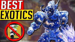 The BEST Exotics for Stasis Titan STOP USING DUNEMARCHERS [upl. by Rinum]