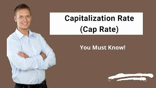 Capitalization Rate Cap Rate  Formula  Example [upl. by Galatea]