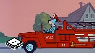 Huckleberry Hound  FireHuck  Boomerang Official [upl. by Idnek]