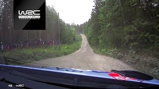 WRC  Neste Rally Finland 2019 Shakedown ONBOARD Breen [upl. by Asenej]