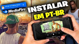 COMO BAIXAR GTA SAN ANDREAS PARA ANDROID ATUALIZADO [upl. by Elfie295]