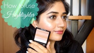 Highlighter Makeup Tutorial for Beginners  corallista [upl. by Ayahsal]