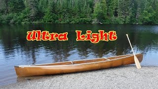 Wenonah Ultra Light Kevlar Prism Solo Canoe Test [upl. by Hemetaf]