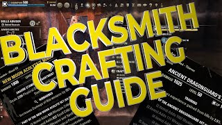 ESO Crafting BasicsHow to craft weapons and armor sets in ESO  ESO Blacksmithing Crafting Guide [upl. by Nata199]