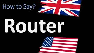 How to Pronounce Router CORRECTLY [upl. by Jahncke189]