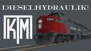 Krauss Maffei Americas Diesel Hydraulic Locomotives [upl. by Anagrom]