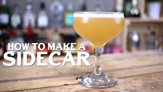 Sidecar Cocktail Recipe [upl. by Yerggoeg]