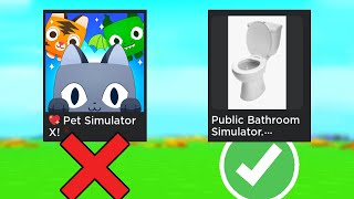 I Played Roblox Simulators NOBODY Plays [upl. by Maxy537]