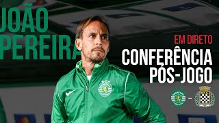 🔴 EM DIRETO  CONFERÊNCIA PÓSJOGO  Sporting  Boavista [upl. by Cathlene]