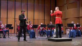 WEBER Concertino for Clarinet Opus 26  Marine Band [upl. by Aihseyk]