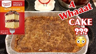 THANKSGIVING STYLE PEACH COBBLER DUMP CAKE 🍑 Thanksgiving Desserts [upl. by Joseito822]