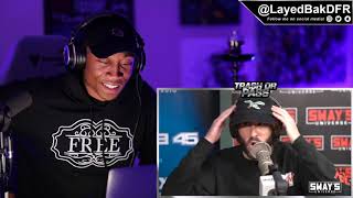 TRASH or PASS Lil Dicky Sway In The Morning Freestyle REACTION [upl. by Gnat993]