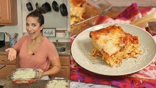 Creamy Baked Spaghetti Casserole [upl. by Giavani]