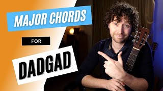 DADGAD Guitar Chord Lesson  D Major Chords [upl. by Babb399]