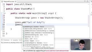 Stack Java Tutorial 65 [upl. by Mohn956]