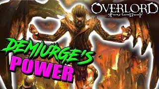 How Strong Is Demiurge  Overlord Demiurge  Jaldabaoth True Power Explained [upl. by Rieth]