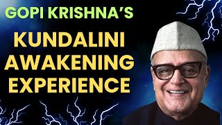 Gopi Krishna  Kundalini Awakening Experience [upl. by Aohsoj848]