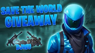 Live Save the world Giveaway GunsTraps Mystery Boxlive savetheworld fortnite stw giveaway [upl. by Natsirc]