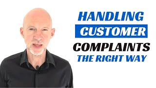 Customer Service  Handling Complaints [upl. by Vez]