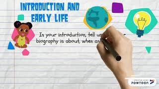 How to Write a Biography for kids [upl. by Connolly]