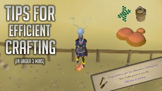 Quick Tips for Efficient Molten Glass Crafting OSRS Ironman [upl. by Nylrebmik]