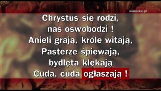 Kolęda  Dzisiaj w Betlejem karaoke [upl. by Mailliw]