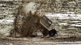 A10 Warthogs Target Practice On Humvees • Slow Mo Hits [upl. by Hedberg414]