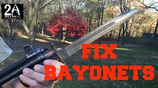 FIX BAYONETS A look at historical bayonets [upl. by Eecal772]